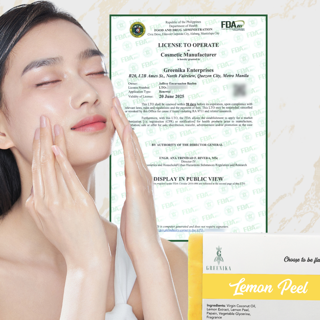 Greenika Organic Lemon Peel Soap