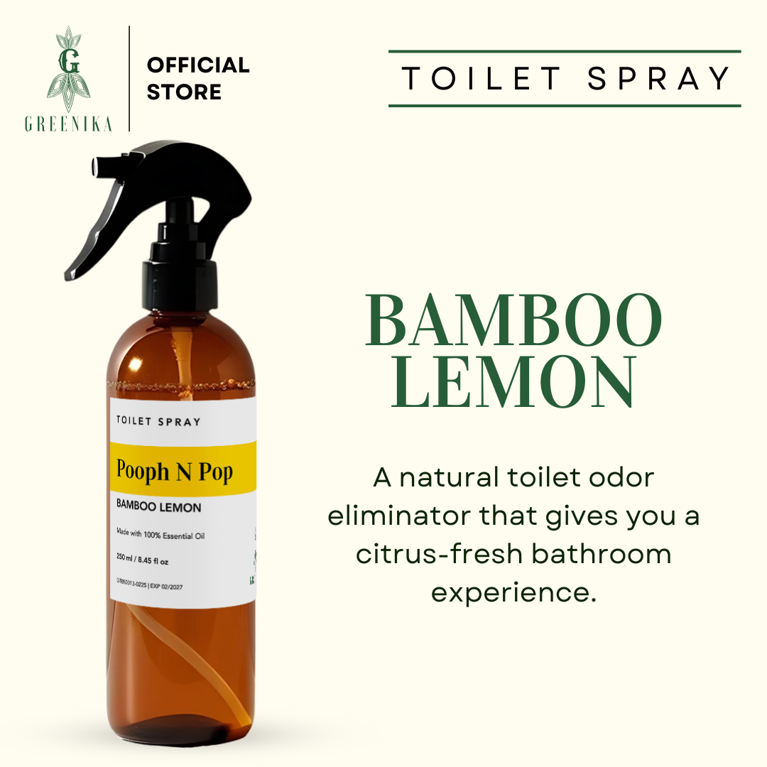Greenika Pooph N Pop Bamboo Lemon Scent