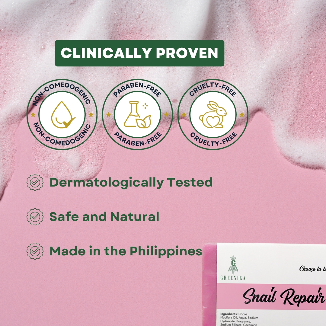 Greenika Organic Snail Repair Soap
