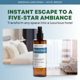 Greenika Linen Mist Spray Hotel Breeze Scent / White Tea Scent