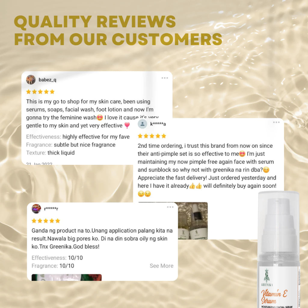 Greenika Vitamin E Anti Aging Serum