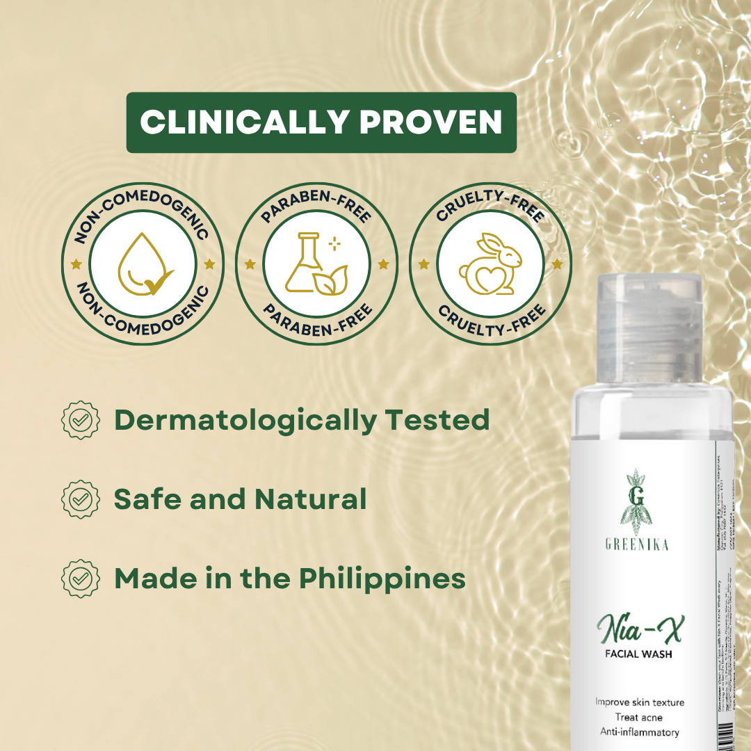 Greenika NiaX Facial Wash Deep & Gentle Cleanser