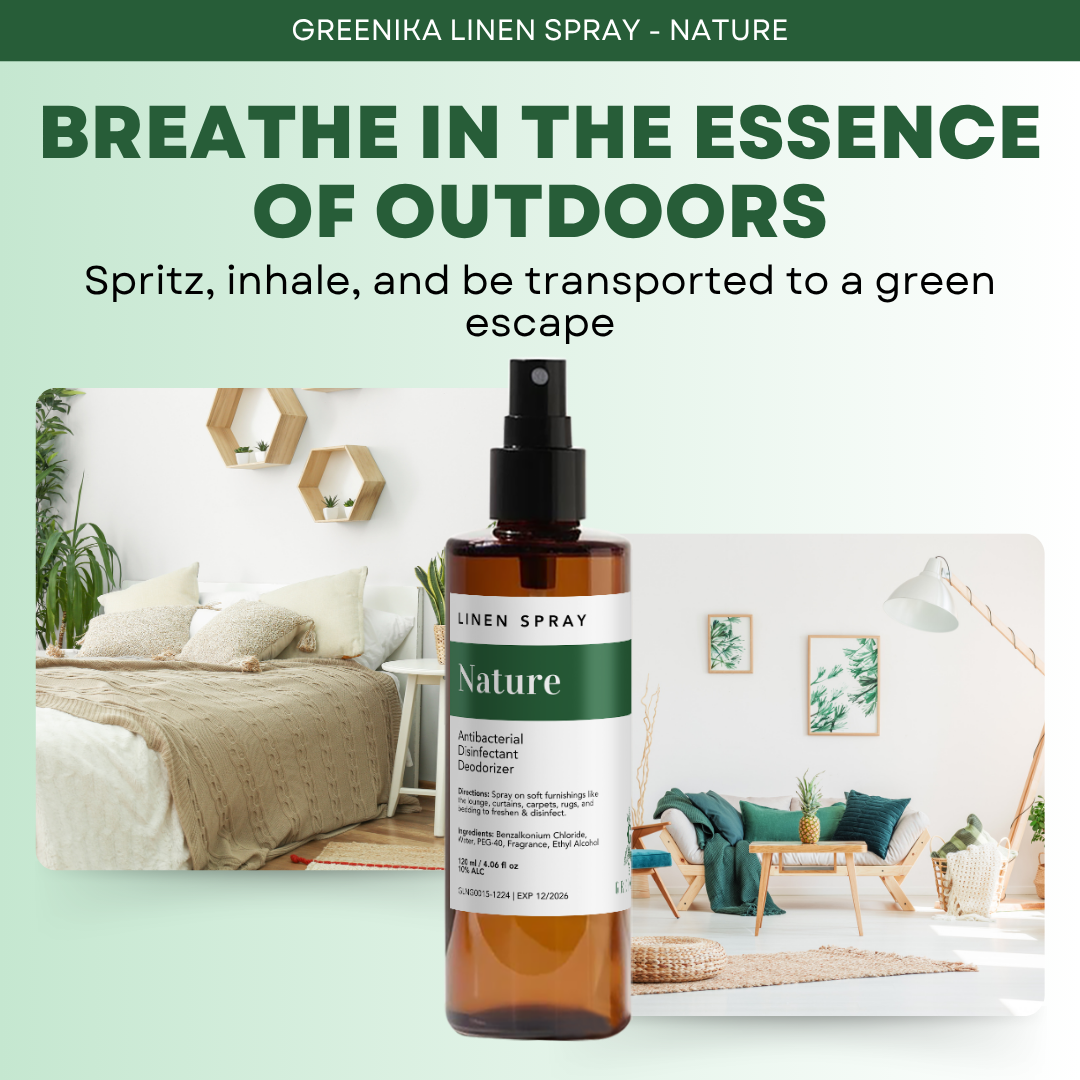 Greenika Linen Mist Spray Nature Scent