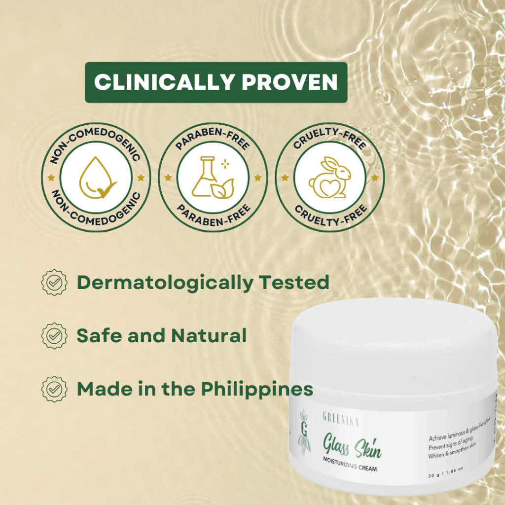Greenika Glass Skin Facial Moisturizing Cream