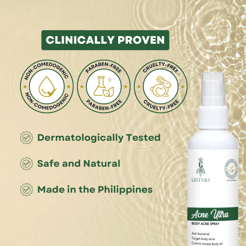 Greenika Acne-Free Acne Body Spray