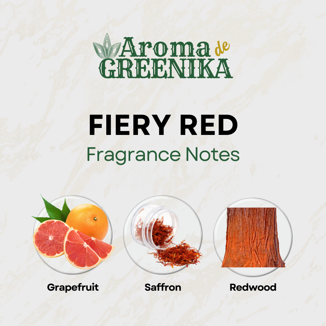 Aroma De Greenika Fiery Red Perfume for Men