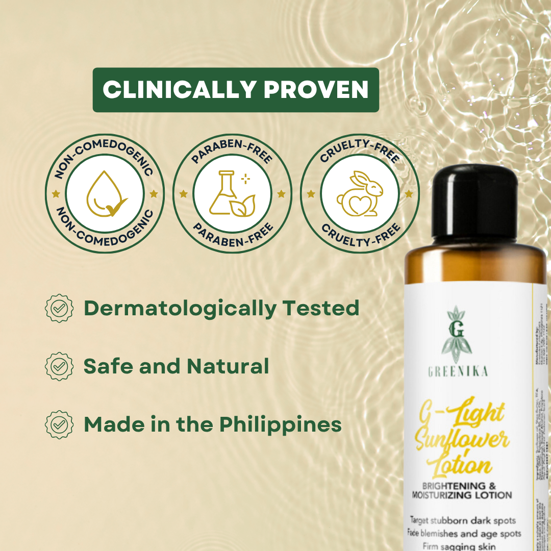[ WHITENING + DARK SPOT CORRECTOR ] Greenika G-Light Sunflower Lotion