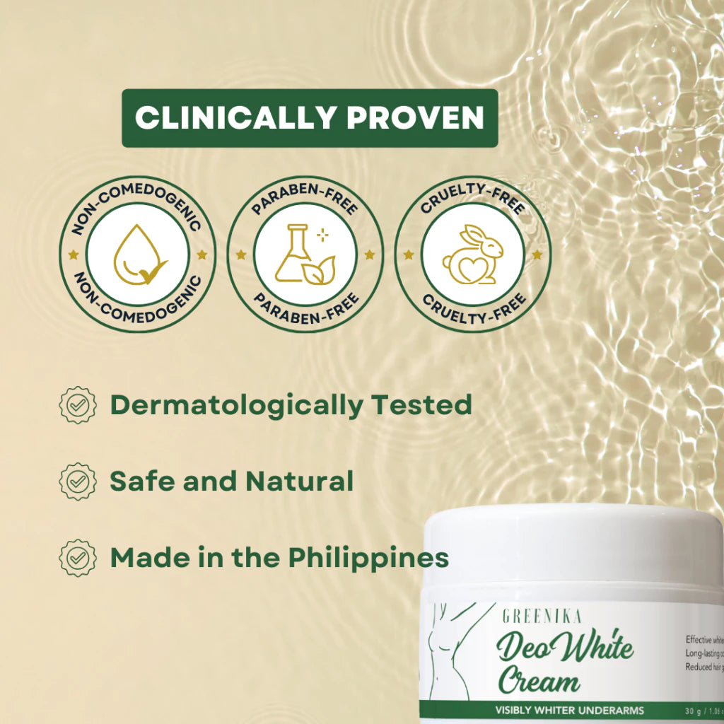 Greenika DeoWhite Cream for Whiter Armpits