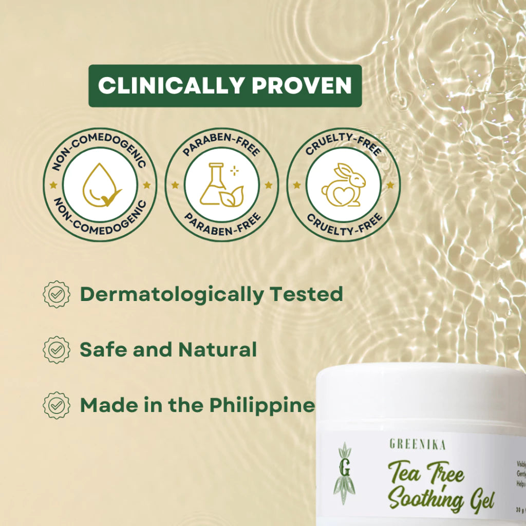 Greenika Tea Tree Gel with Aloe Vera Extract