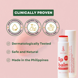 Greenika Shades Tinted Lip Balm - Cherry Red