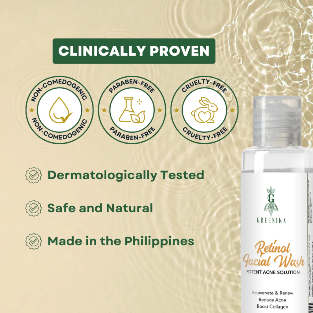 Greenika Retinol Facial Wash