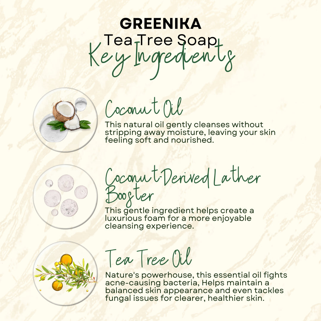 Greenika Organic Tea Tree Soap