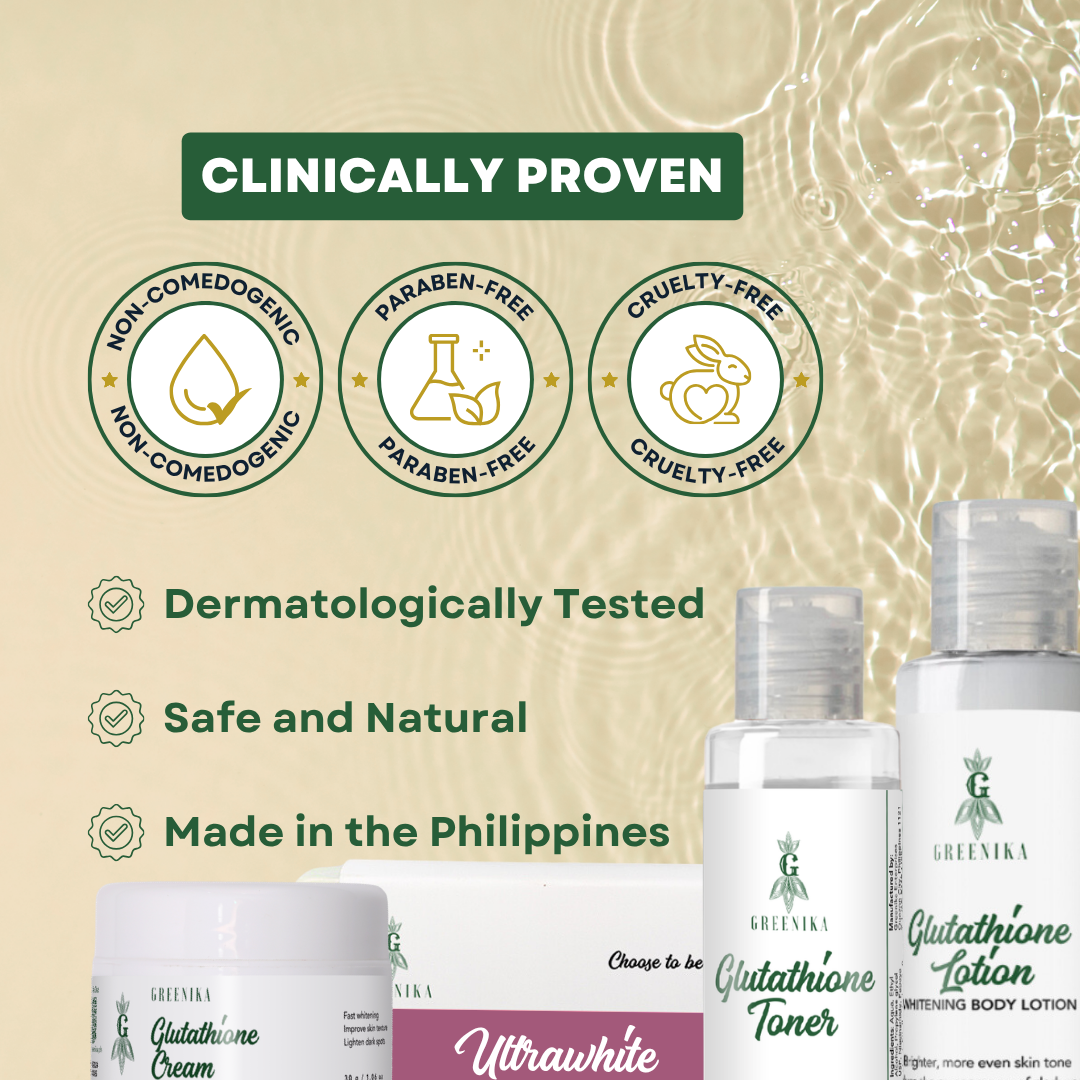 Greenika Glutathione 4pc Set