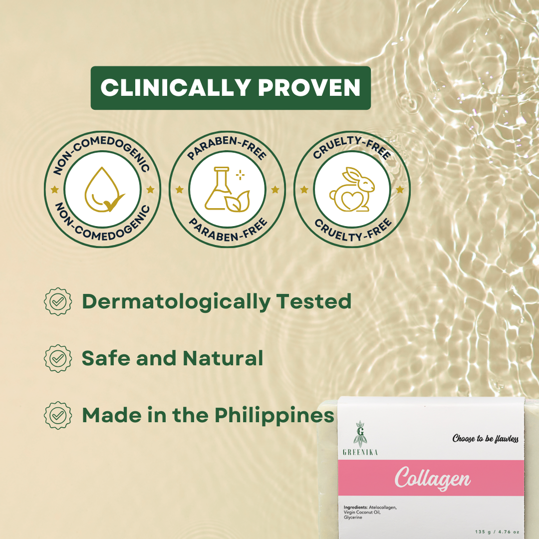 Greenika Organic Collagen Peptide Soap