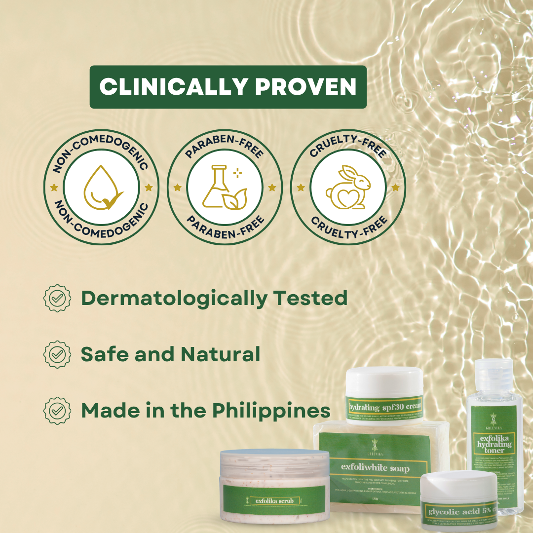 Greenika Exfolika Whitening Set