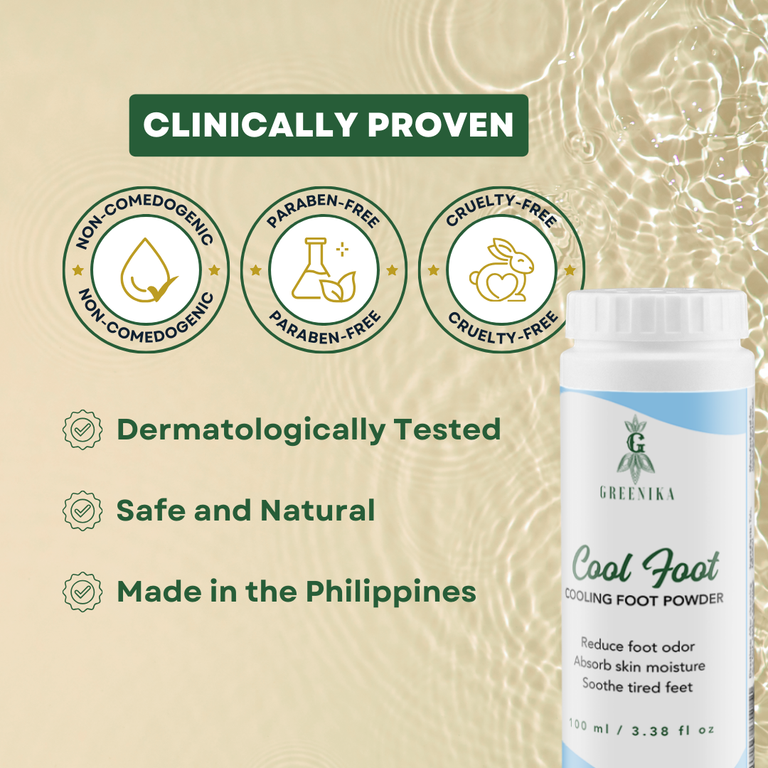 Greenika Cool Foot Cooling Foot Powder