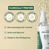 Greenika 100ML Alcospray Natural Spray Hand Sanitizer with Moisturizer