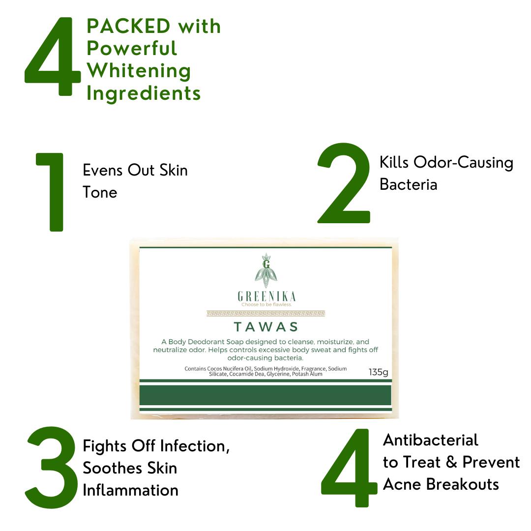 BUY 1 TAKE 1 Greenika TawasUltra Soap with Collagen