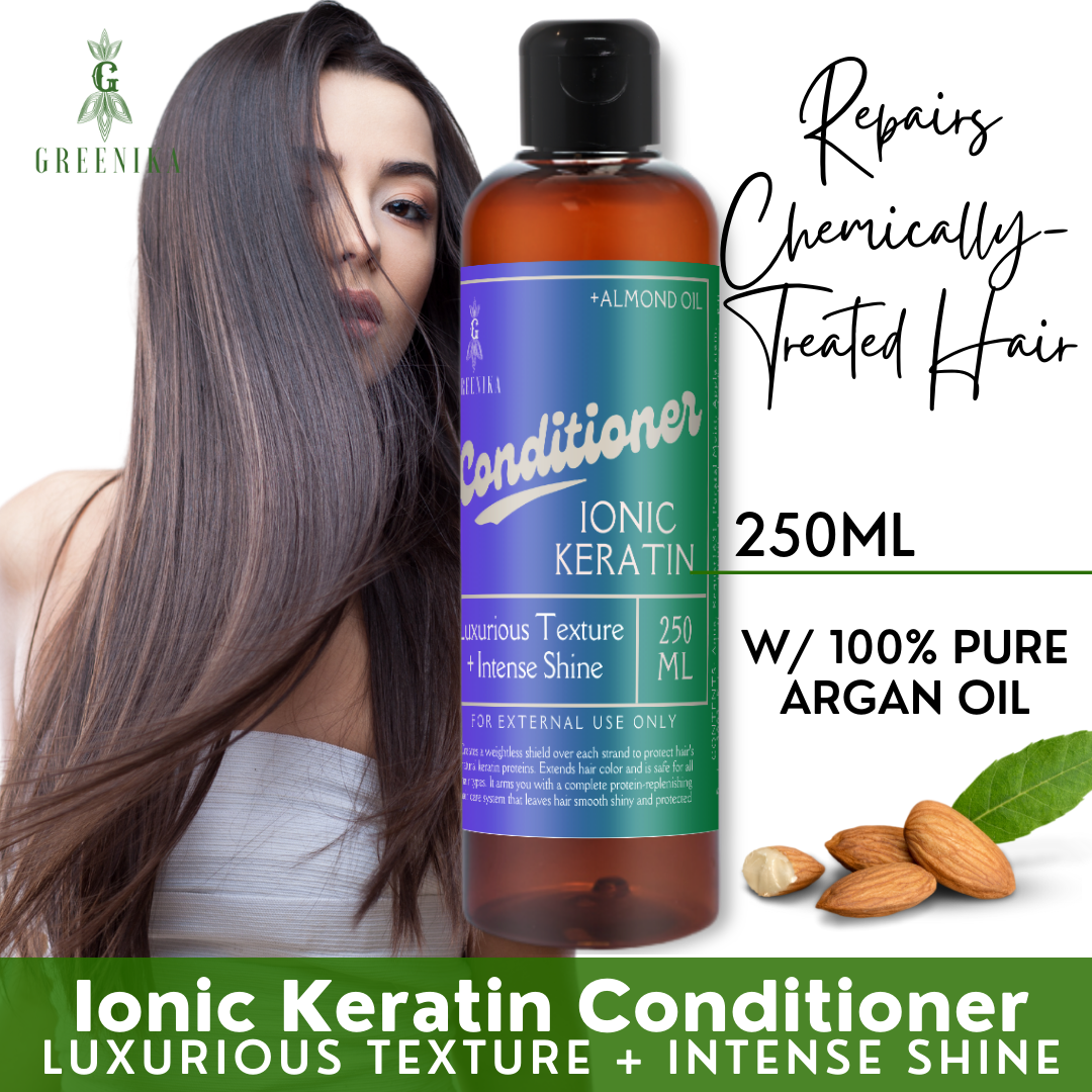 REPAIRS CHEMICALLY TREATED HAIR Greenika Ionic Keratin