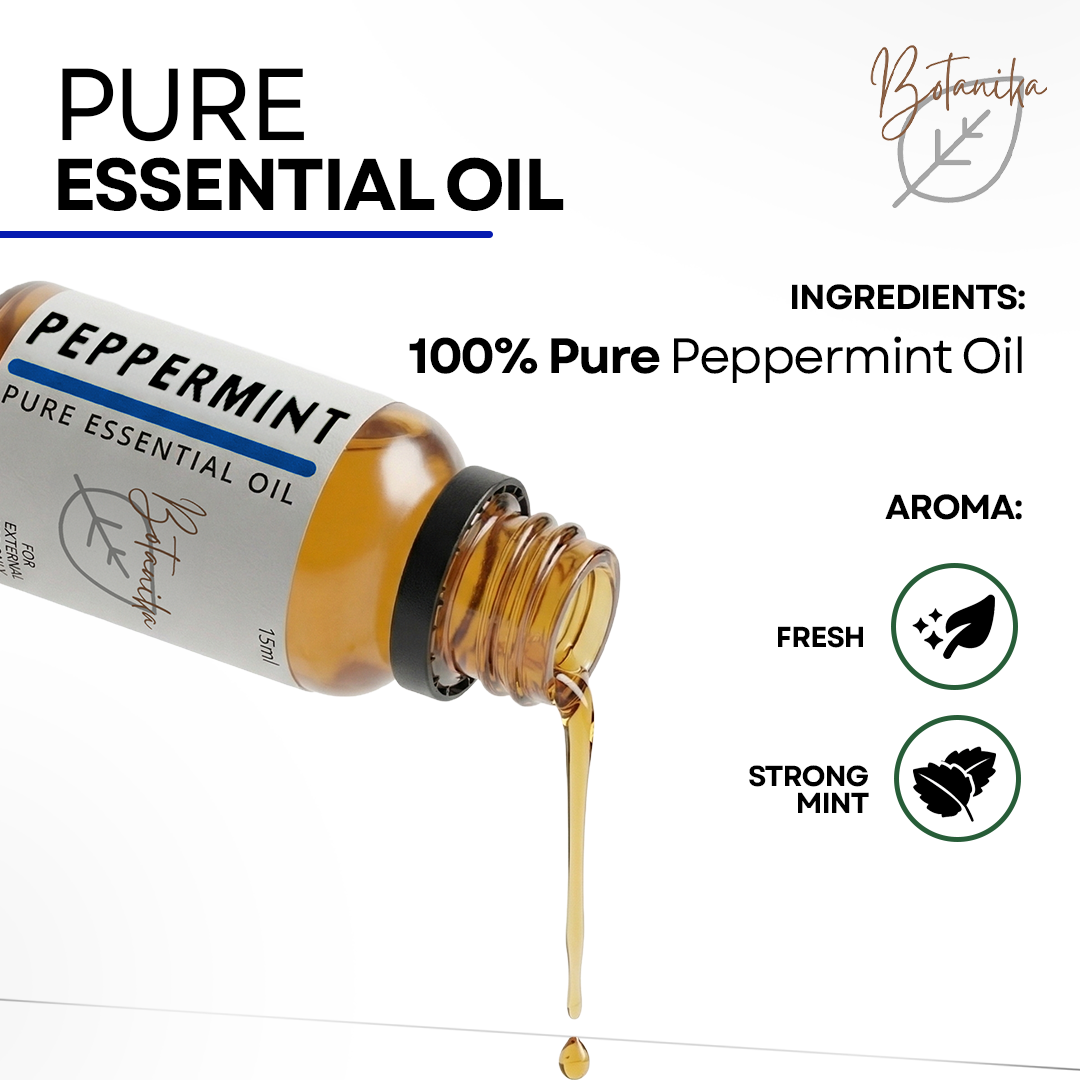 Botanika Organic Peppermint Pure Essential Oil