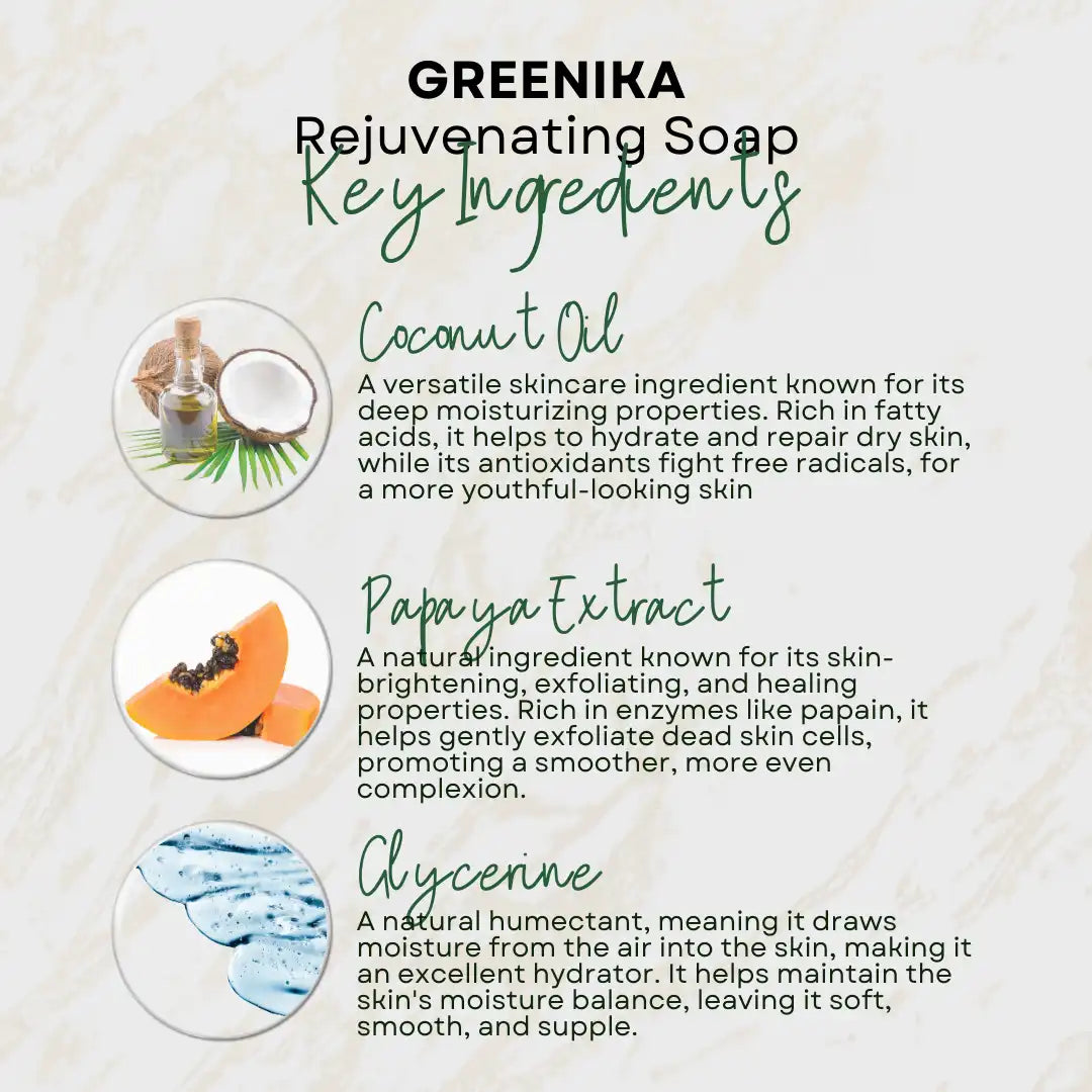 Greenika Remolded Organic Rejuvenating Soap