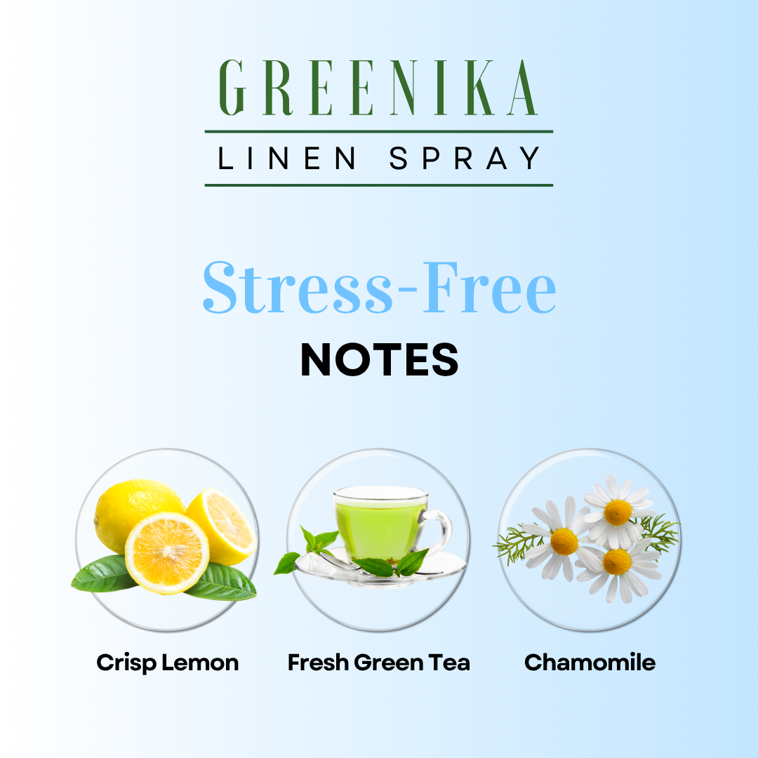 Greenika Linen Mist Spray Stress-Free Scent