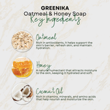 Greenika Oatmeal and Honey Soap