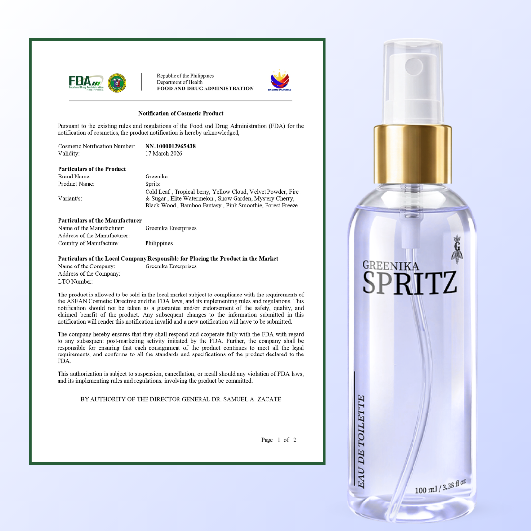Greenika Spritz Velvet Powder
