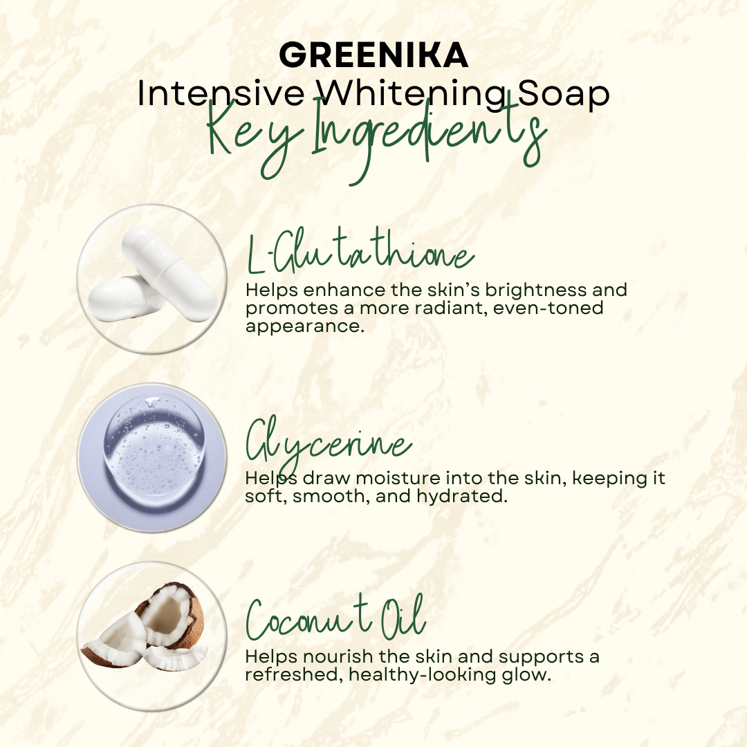 Greenika Organic Intensive Whitening Soap