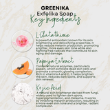 Greenika Exfolika Soap Lightens and Whitens Skin