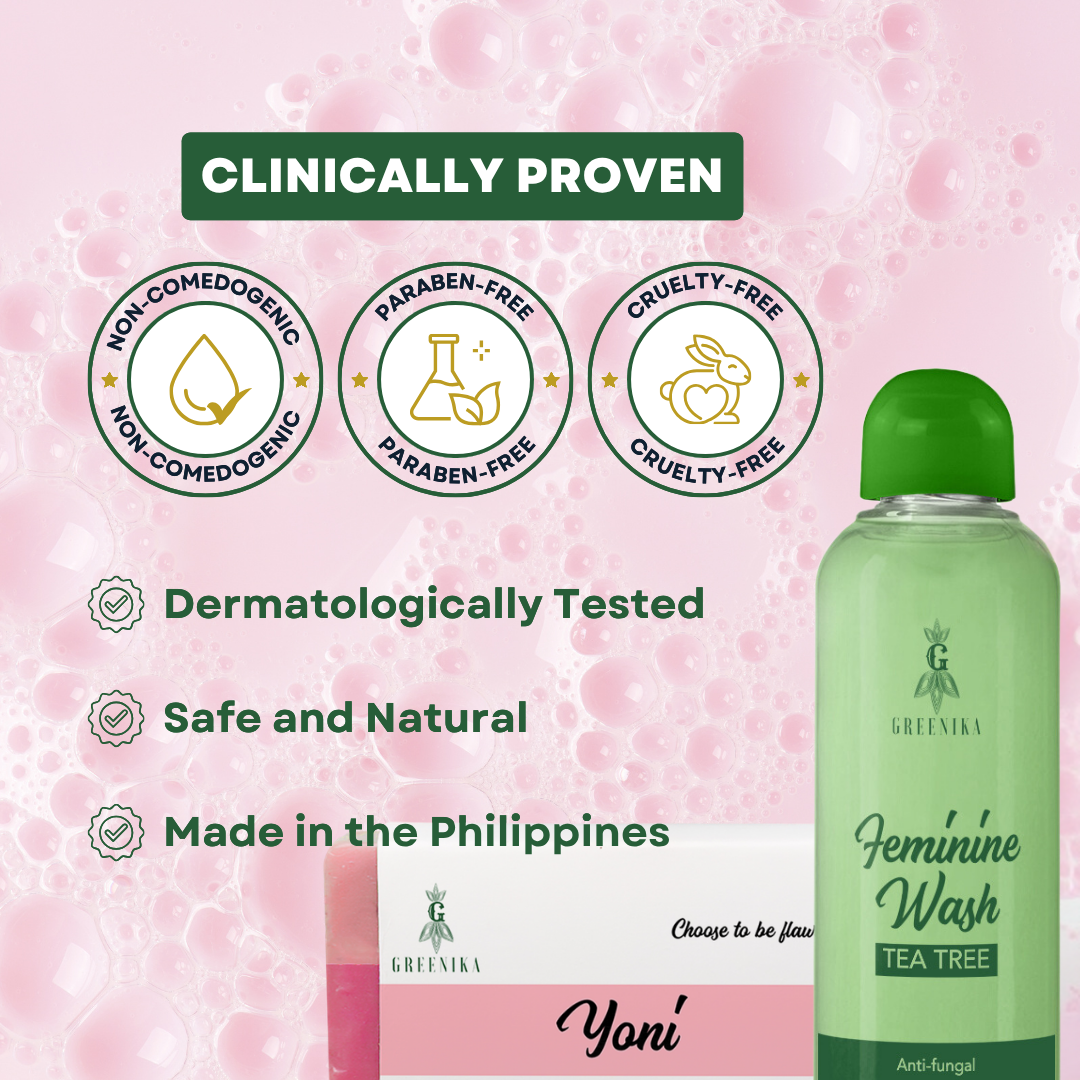 Greenika Feminine Wash + Yoni Soap Combo