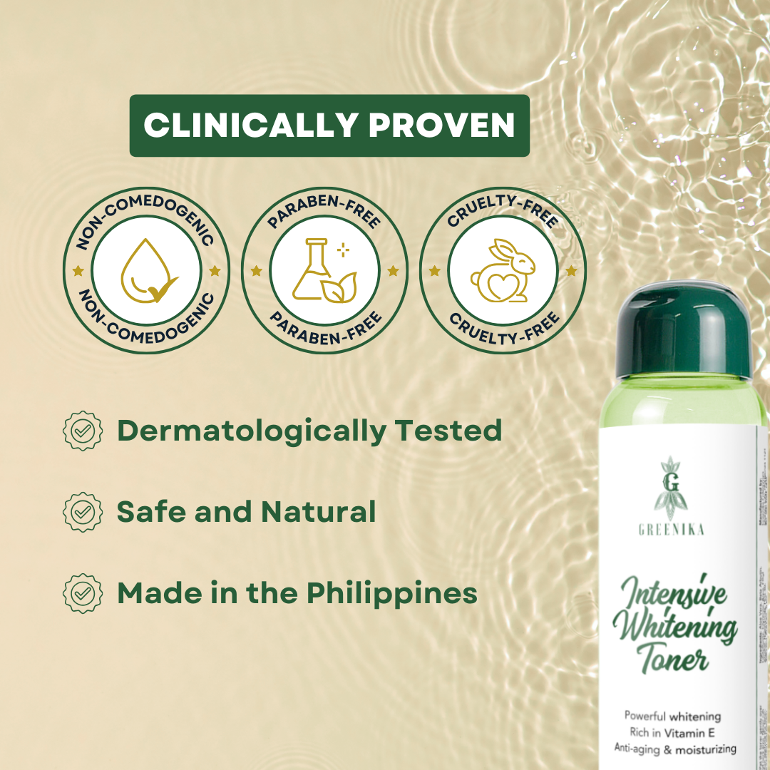 Greenika Intensive Whitening Toner for Face