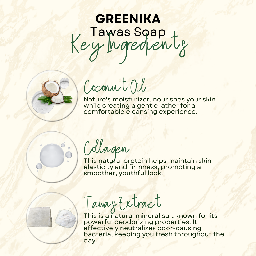 BUY 1 TAKE 1 Greenika TawasUltra Soap with Collagen