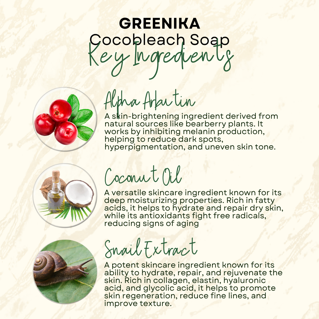 Greenika Cocobleach Soap
