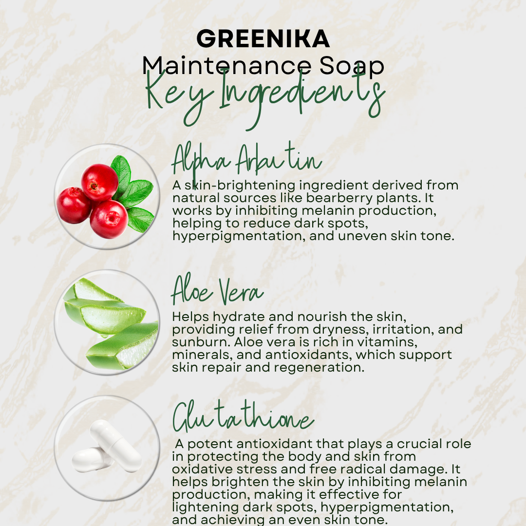 Greenika Maintenance Soap with Vitamin E
