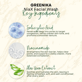 Greenika NiaX Facial Wash Deep & Gentle Cleanser