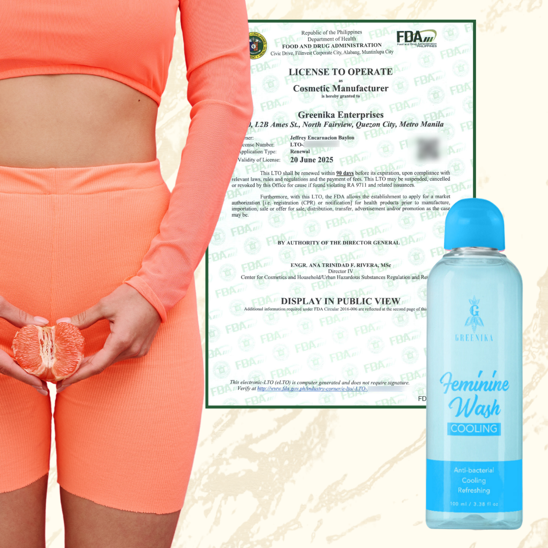 [ ACTIVE COOL FEMININE WASH ] Greenika Fresh&Cool Feminine Wash Blocks Odor & Itchiness with Tea Tree Oil Antibacterial Antifungal Anti Itch Anti Odor Gentle and Mild on Skin Balances PH Tea Tree Oil to Remove Bacteria, Fungi and other Germs Intimate Area