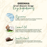 Greenika Organic Snail Repair Soap