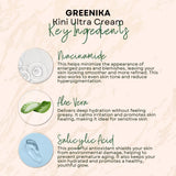 Greenika Kini Ultra Cream Bikini Line Intimate Area Whitening Cream