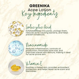 Greenika Acne Lotion for Arms Back and Body