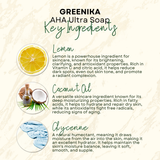 Greenika Organic AHA Soap