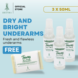 Greenika 3 pcs TawasUltra Spray + Free Tawas Soap