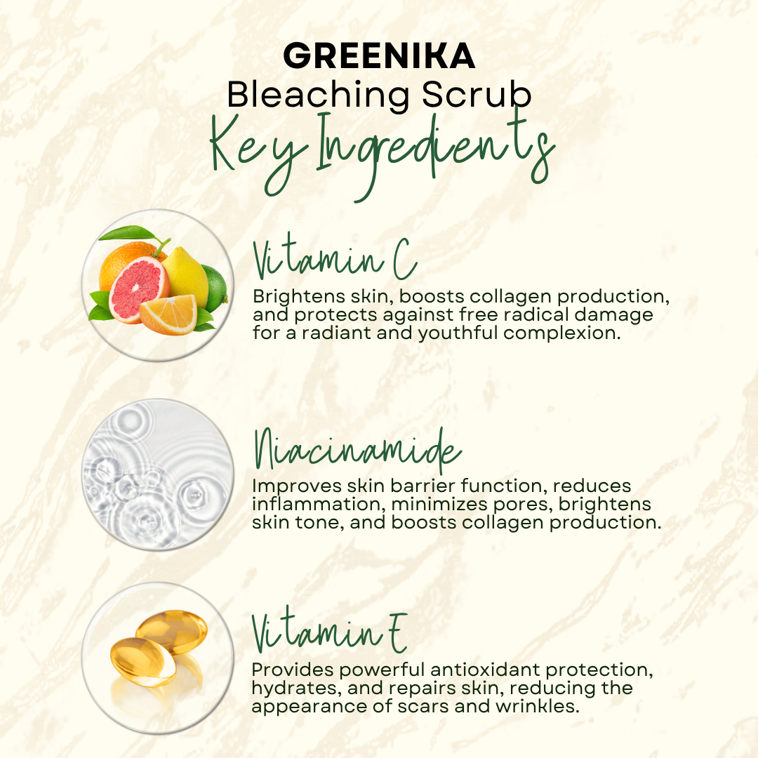 Greenika Body Bleaching Scrub