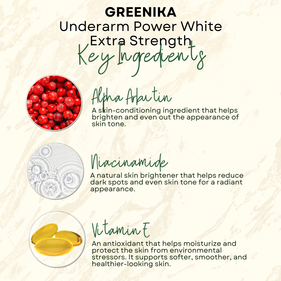 Greenika 7X Underarm Whitening Cream Extra Strength