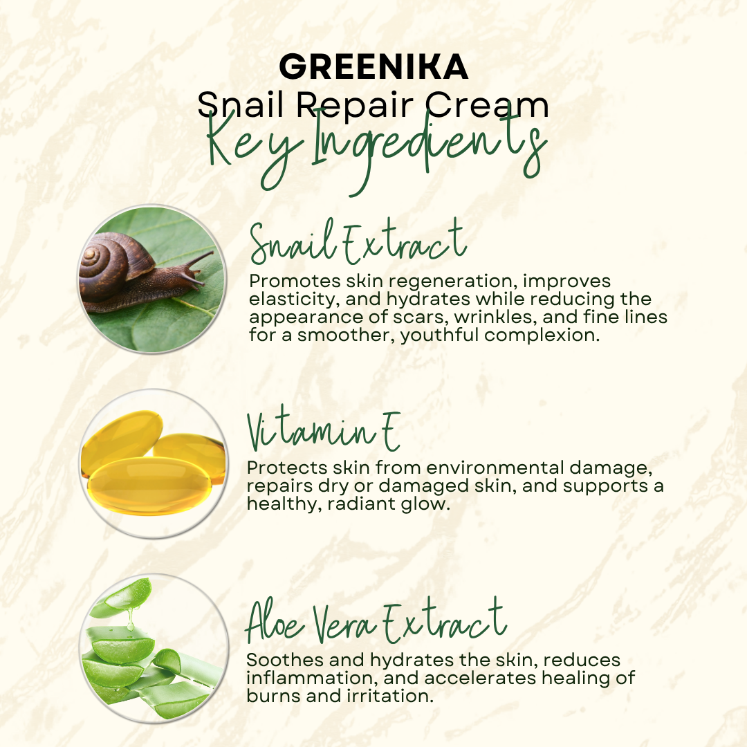 Greenika Snail Repair Cream