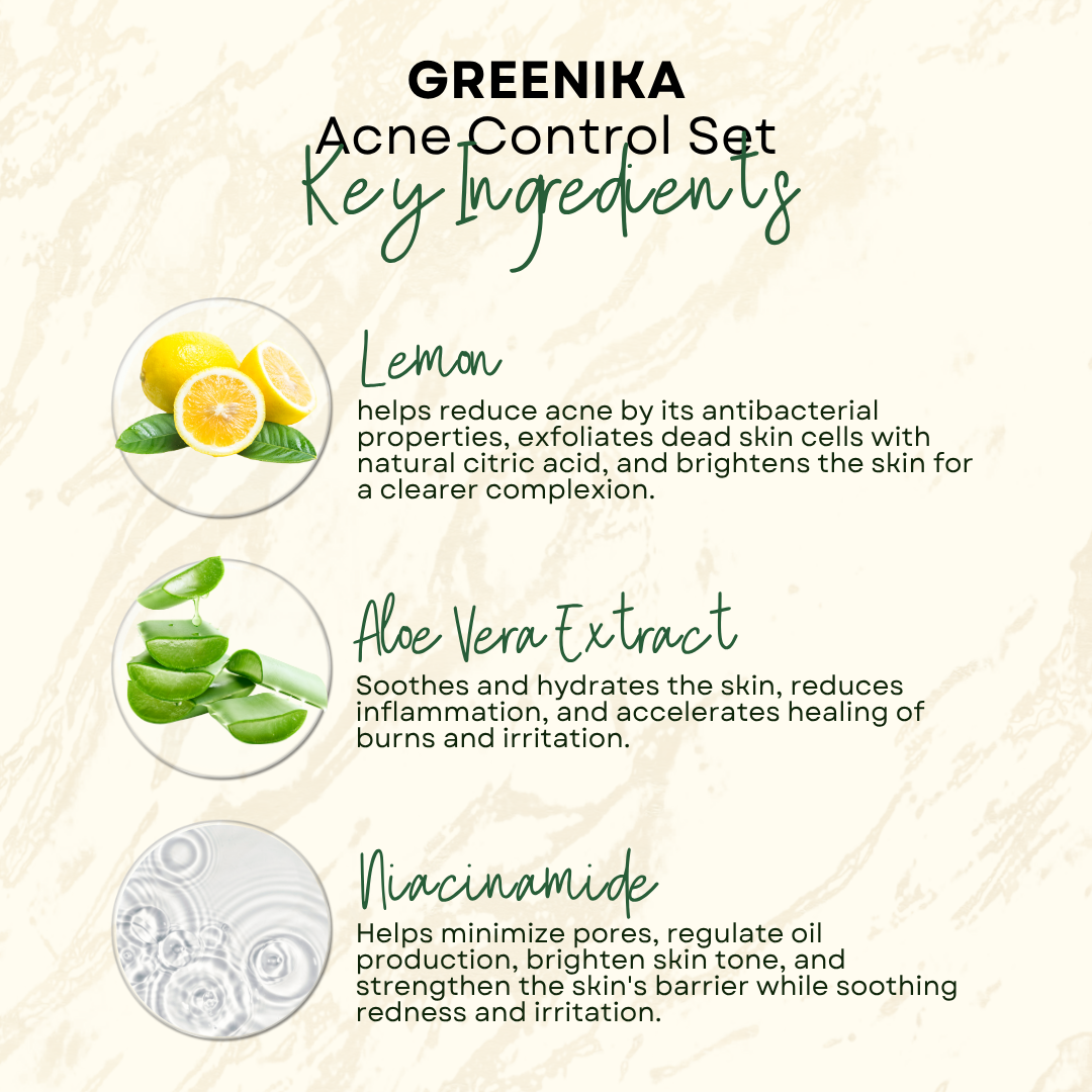 Greenika Acne Control Set
