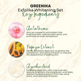 Greenika Exfolika Whitening Set
