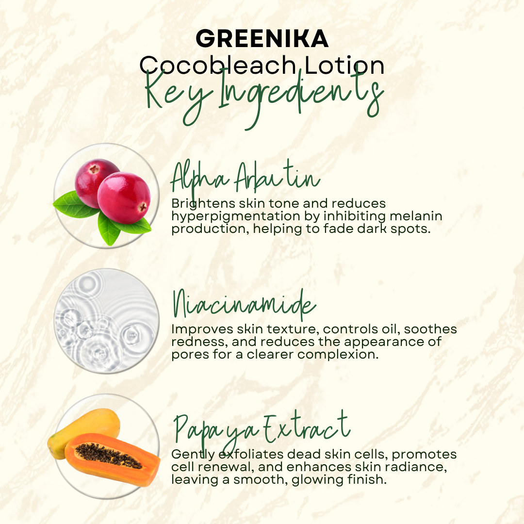Greenika CocoBleach Whitening Lotion