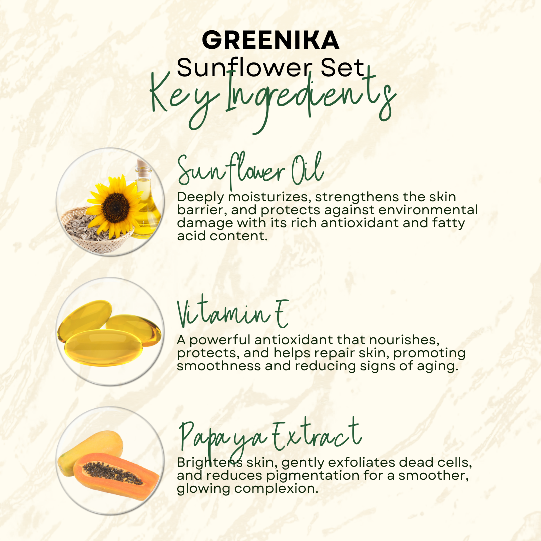 Greenika G-Light Sunflower Set