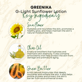 [ WHITENING + DARK SPOT CORRECTOR ] Greenika G-Light Sunflower Lotion